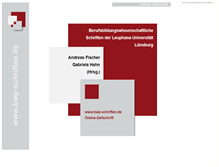 Tablet Screenshot of bwp-schriften.univera.de